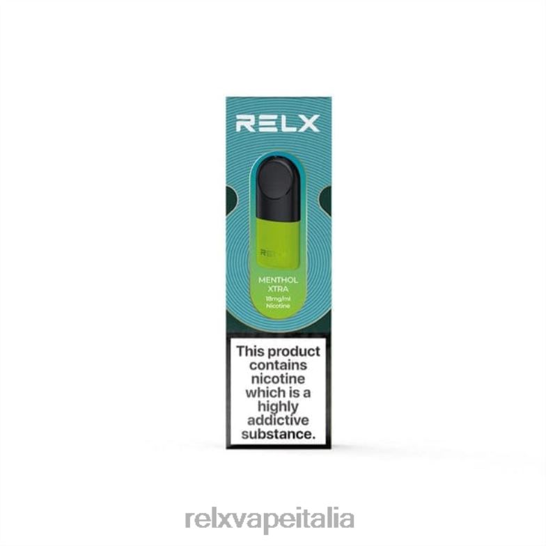 RELX baccello mentolo extra 266J432 RELX Vape Italia