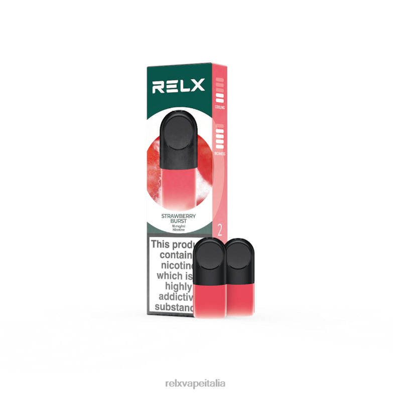 RELX baccello scoppio di fragole 266J434 RELX Sigaretta Elettronica Milano