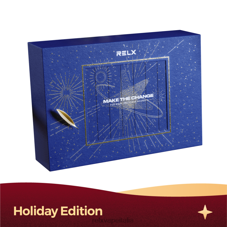RELX confezione regalo di Capodanno infinito nero + ghiaccio di anguria 266J462 RELX Italia