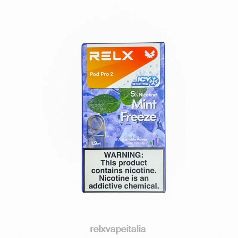 RELX pod pro 2 - 3 cialde congelamento della menta 266J4100 RELX Sigaretta Elettronica Recensioni