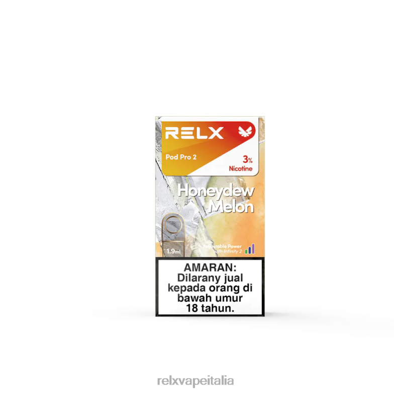 RELX pod pro 2 - 3 cialde melone verde 266J494 RELX Milano