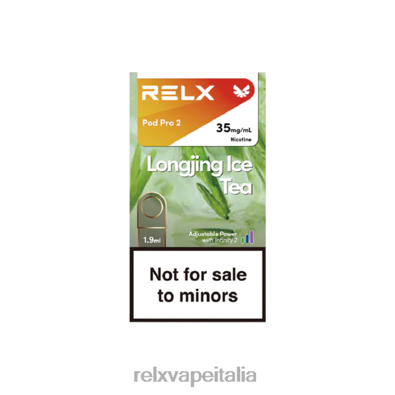 RELX pod pro 2 - 3 cialde tè longjing 266J493 RELX Vape Italia
