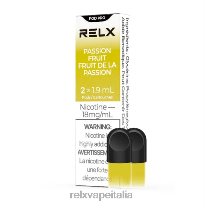 RELX pod pro - 2 cialde frutto della passione 266J42 RELX Vape Italia