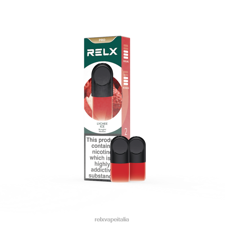 RELX pod pro - 2 cialde ghiaccio al litchi 266J46 RELX Store Roma