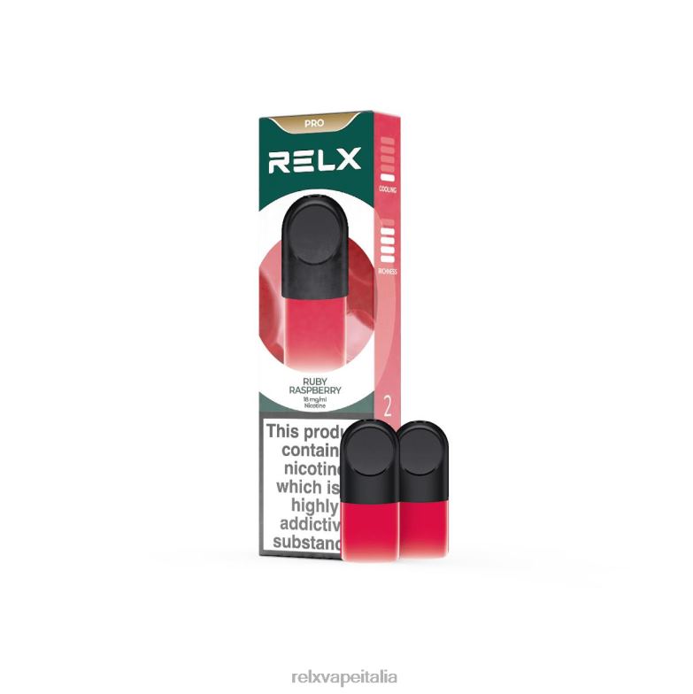 RELX pod pro - 2 cialde lampone rubino 266J49 RELX Sigaretta Elettronica Recensioni