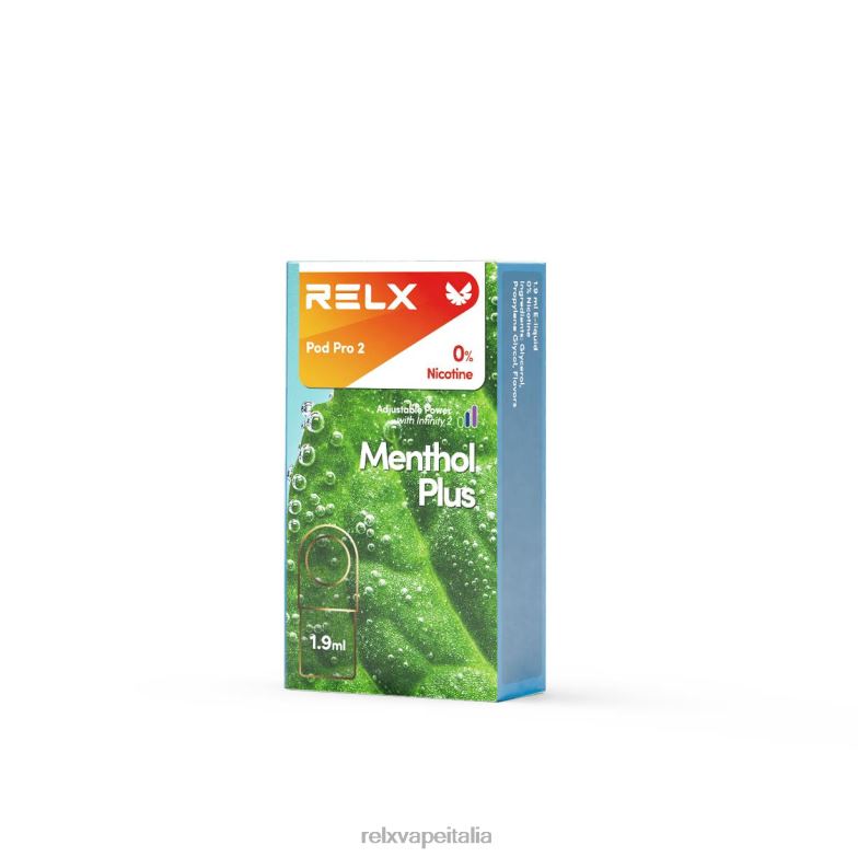 RELX pod pro - 2 cialde mentolo più 266J423 RELX Milano