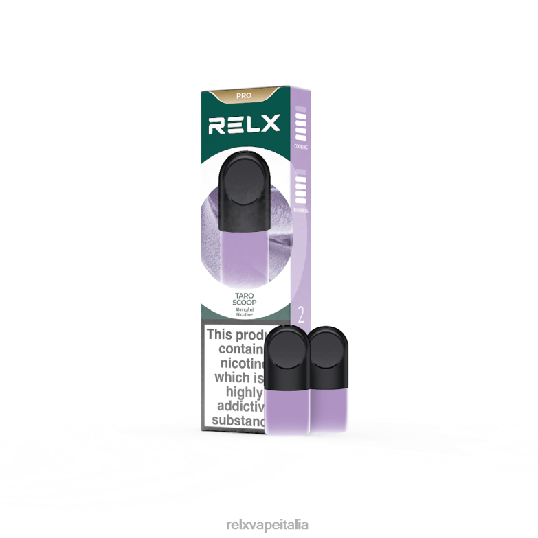 RELX pod pro - 2 cialde paletta di taro 266J416 RELX Store Roma