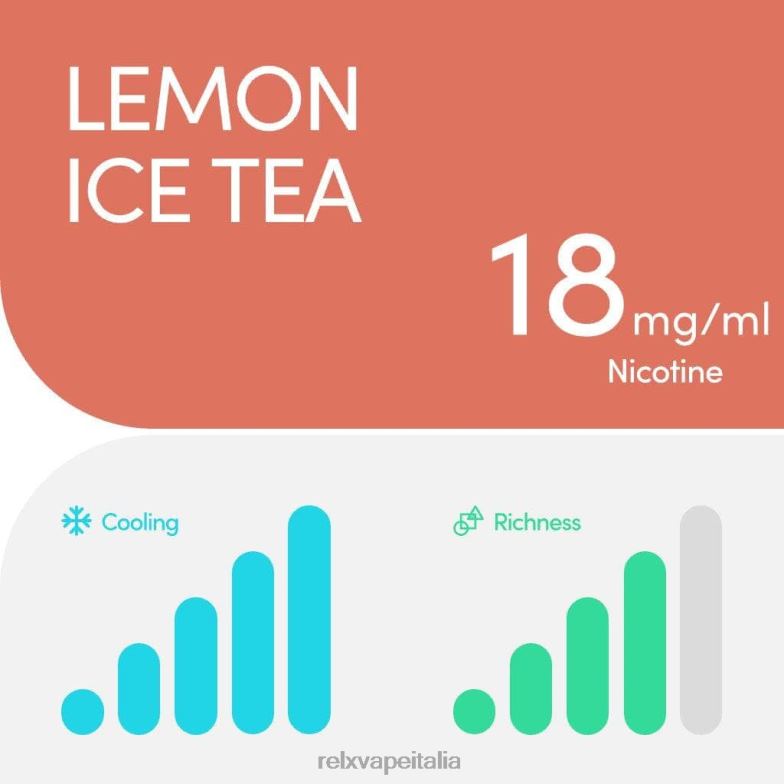 RELX pod pro - 2 cialde tè freddo al limone 266J412 RELX Vape Italia