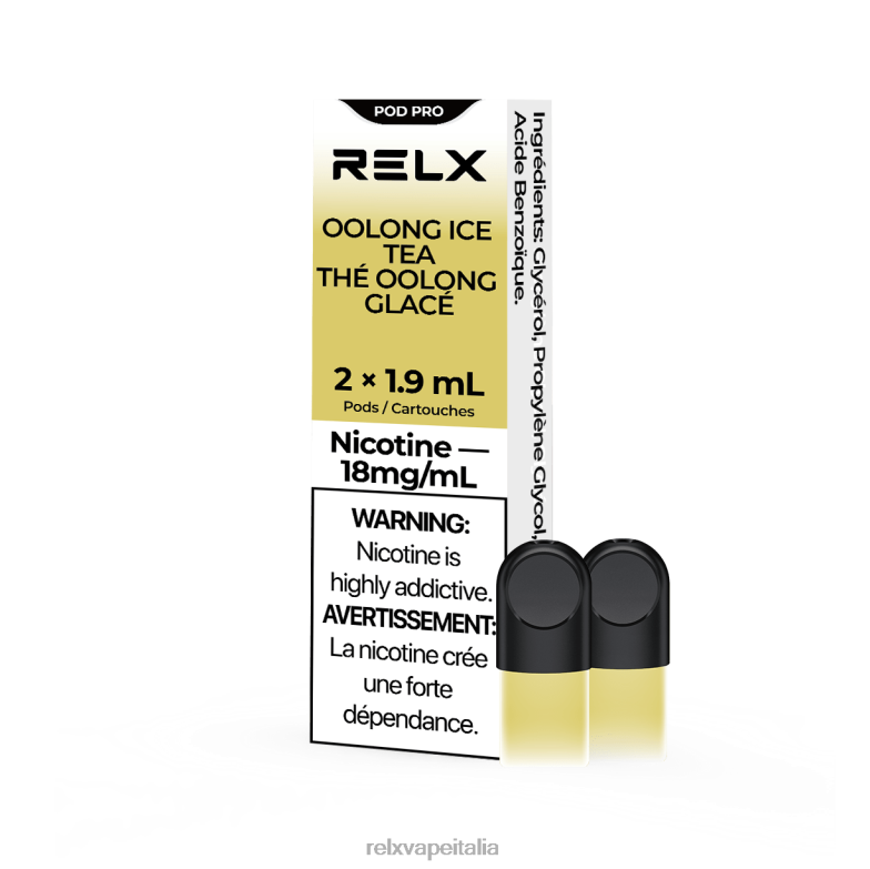 RELX pod pro - 2 cialde tè freddo oolong 266J414 RELX Sigaretta Elettronica Milano