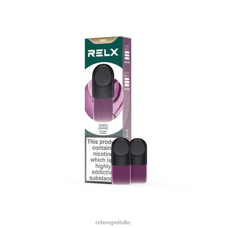 RELX pod pro - 2 cialde uva piccante 266J48 RELX Gusti