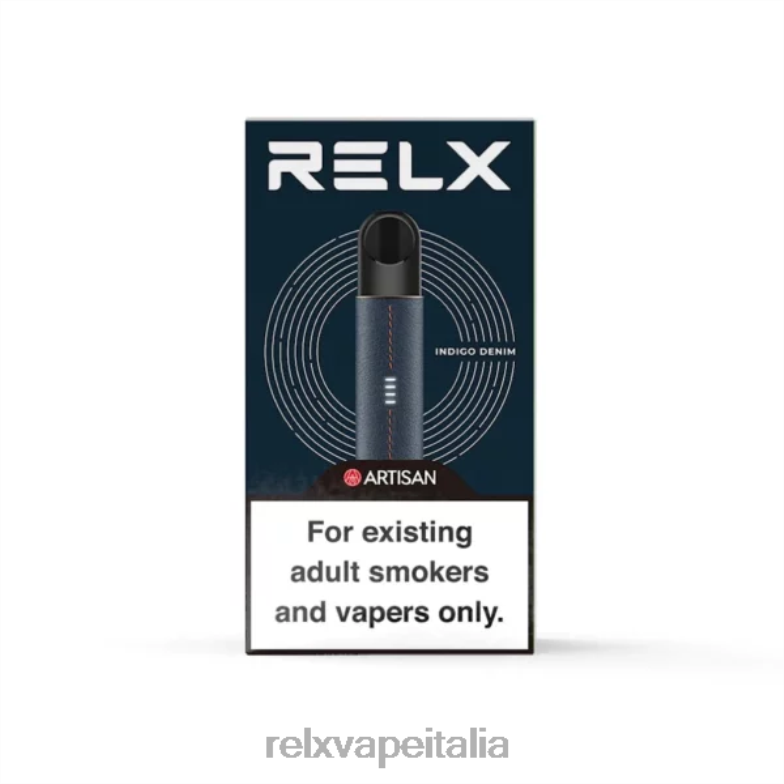 RELX Infinity Plus Artisan dispositivo blu scuro 266J475 RELX Sigaretta Elettronica Milano