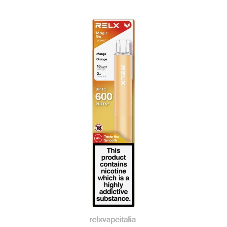 RELX MagicGo ga600 arancia mango 266J438 RELX Pods Italy