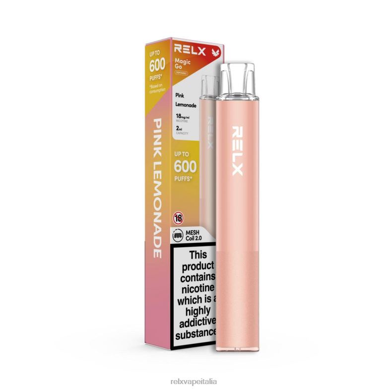 RELX MagicGo ga600 limonata rosa 266J444 RELX Milano