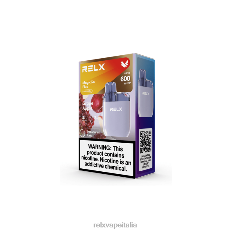 RELX MagicGo più sa600 mela d'uva 266J457 RELX Store Roma