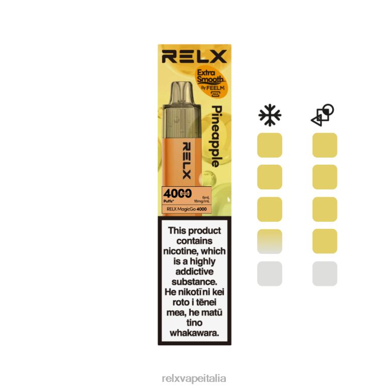 Relx Italia - RELX MagicGo 4000 vaporizzatori usa e getta ananas 40JX01