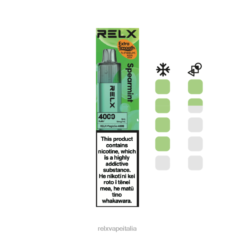 Relx Milano - RELX MagicGo 4000 vaporizzatori usa e getta menta verde 40JX03
